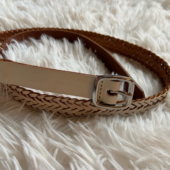 Braided White Belt - Picture 3 of 4